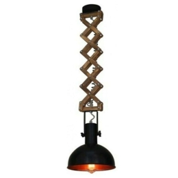 Φωτιστικό Οροφής Up-Down Mini HL-251-1F 77-3107 24x24x90cm 1xE27 60W Black Homelighting