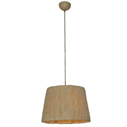 Φωτιστικό Οροφής Hat Cords HL-3020-30 77-2244 30x30x80cm 1xE27 60W Natural Homelighting