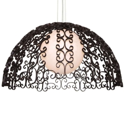 Φωτιστικό Οροφής Bale HL-3589-1XLP1 77-4032 105x105x120cm 1xE27 60W Rust Homelighting
