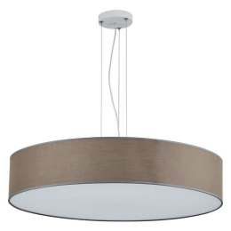 Φωτιστικό Οροφής Cozy 77-8234 70x70x120cm 5xE27 60W White-Brown Homelighting