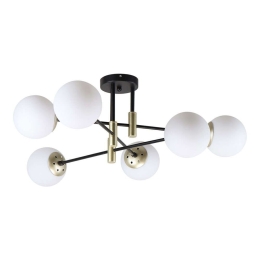 Φωτιστικό Οροφής Cross 77-8180 80x80x40cm 6xE27 60W Multi Homelighting
