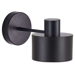 Φωτιστικό Τοίχου - Απλίκα Adept 77-8316 14x23x20cm 1xE27 60W Black Homelighting