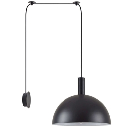 Φωτιστικό Τοίχου Adept Tube 77-8821 80x40x300cm 1xE27 60W Black Homelighting
