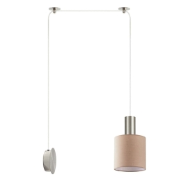 Φωτιστικό Τοίχου Adept Tube 77-8798 20x11x300cm 1xE27 60W Nickel-Brown Homelighting