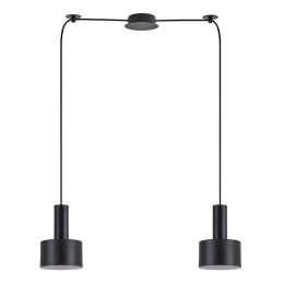 Φωτιστικό Οροφής Adept Tube 77-8543 50x14x300cm 2xE27 60W Black Homelighting