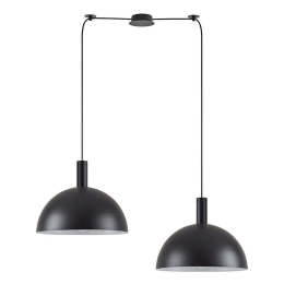 Φωτιστικό Οροφής Adept Tube 77-8500 100x40x300cm 2xE27 60W Black Homelighting