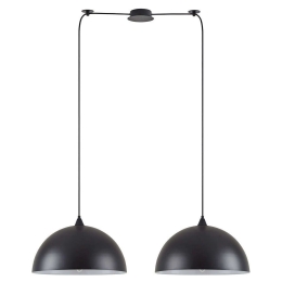 Φωτιστικό Οροφής Adept 77-8720 100x40x300cm 2xE27 60W Black Homelighting