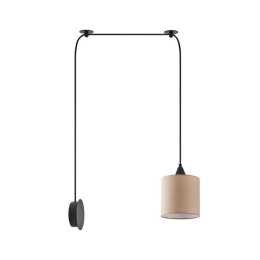 Φωτιστικό Οροφής 77-9006 30x15x300cm 1xE27 60W Brown Homelighting