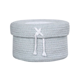 Καλάθι Αποθήκευσης Candy Box LOR-BSK-CANBO-LBL-S Light Blue 13Χ20Cm Lorena Canals Cotton-Microfiber