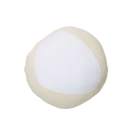 Μαξιλάρι Διακοσμητικό (Με Γέμιση) Bonbon LOR-SC-BONBON-VW Vanilla-White Lorena Canals 30X30 100% Βαμβάκι