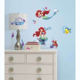 Αυτοκόλλητα Τοίχου RΜΚ2347 "Μικρές Γοργόνες" Multi Roommates