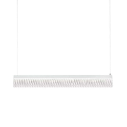Φωτιστικό Οροφής - Ράγα Modula Plisse 96x5,5x10cm Led 3771lm 35W 3000K Light Grey Slamp