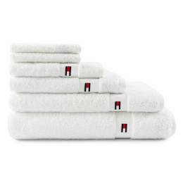 Πετσέτα Legend White Tommy Hilfiger Σώματος 70x140cm 100% Βαμβάκι