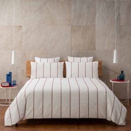 Μαξιλαροθήκη James 9503442 White Tommy Hilfiger 50X80 100% Βαμβάκι