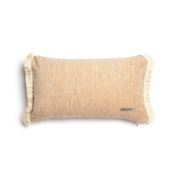 Μαξιλαροθήκη Διακοσμητική Four Seasons Trimming Beige Aslanis Home 30X50 Βαμβάκι-Chenille