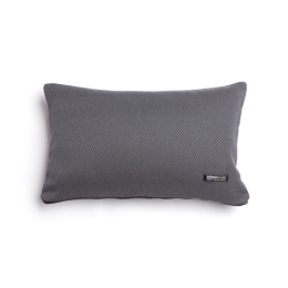 Μαξιλαροθήκη Διακοσμητική Atheras Classic Graphite Aslanis Home 30X50 Βαμβάκι-Chenille