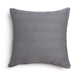 Μαξιλαροθήκη Διακοσμητική Atheras Classic Black-Silver Aslanis Home 45X45 Βαμβάκι-Chenille