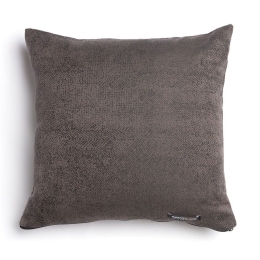 Μαξιλαροθήκη Διακοσμητική Kedros Classic Brown-Choco Aslanis Home 45X45 Βαμβάκι-Chenille