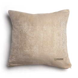 Μαξιλαροθήκη Διακοσμητική Kedros Classic Beige-Ecru Aslanis Home 45X45 Βαμβάκι-Chenille