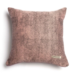 Μαξιλαροθήκη Διακοσμητική Kedros Classic Apple-Brown Aslanis Home 45X45 Βαμβάκι-Chenille