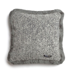 Μαξιλαροθήκη Διακοσμητική Parnassos Trimming Anthracite-Grey Aslanis Home 60Χ60 Βαμβάκι-Chenille