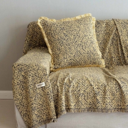 Ριχτάρι Athos Gold-Grey Aslanis Home Τριθέσιο 180x300cm Βαμβάκι-Πολυέστερ