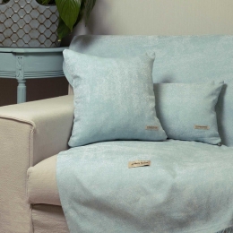 Ριχτάρι Kedros Mint-Ice Aslanis Home Τριθέσιο 180x300cm Βαμβάκι-Πολυέστερ