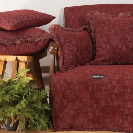 Ριχτάρι New Maze Bordo Aslanis Home Τετραθέσιο 180x350cm Βαμβάκι-Polycotton