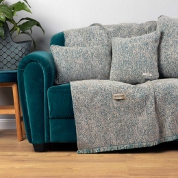 Ριχτάρι Parnassos Veraman-Ecru Aslanis Home Τριθέσιο 180x300cm Βαμβάκι-Polycotton