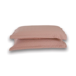 Μαξιλαροθήκες Venetian (Σετ 2τμχ) Pink Aslanis Home 52X72 Microfiber