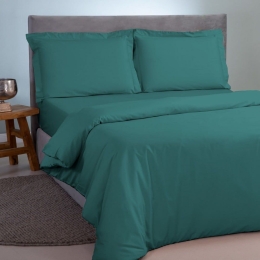 Παπλωματοθήκη Satin Plain Light Veraman Aslanis Home Υπέρδιπλο 220x240cm 100% Βαμβακοσατέν