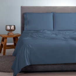 Σεντόνια Satin Plain (Σετ 4τμχ) Raf Aslanis Home King Size 260x265cm 100% Βαμβακοσατέν