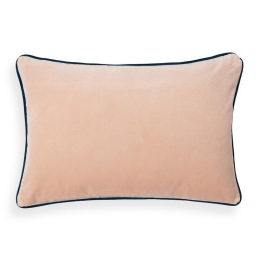 Μαξιλαροθήκη Διακοσμητική Velour Pink Bassetti 40X60cm Βαμβάκι-Πολυέστερ