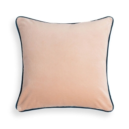 Μαξιλαροθήκη Διακοσμητική Velour Pink Bassetti 45X45 Βαμβάκι-Πολυέστερ