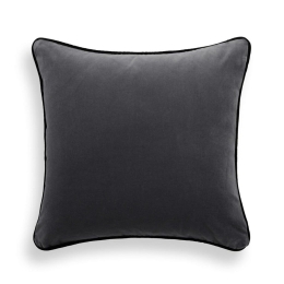 Μαξιλαροθήκη Διακοσμητική Velour Grey Perle Bassetti 45X45 Βαμβάκι-Πολυέστερ