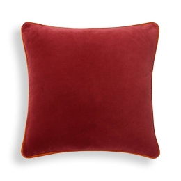 Μαξιλαροθήκη Διακοσμητική Velour Bordo Bassetti 45X45 Βαμβάκι-Πολυέστερ