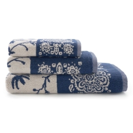 Πετσέτα Brenta Blue Bassetti Σώματος 70x140cm 100% Βαμβάκι