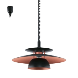 Φωτιστικό Οροφής Brenda 31666 Black Eglo Μέταλλο