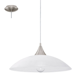 Φωτιστικό Οροφής Lazolo 91496 White Eglo Μέταλλο,Γυαλί