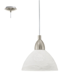 Φωτιστικό Οροφής Brenda 87054 White Eglo Μέταλλο,Γυαλί