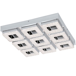 Φωτιστικό Οροφής Led Fradelo 95658 Silver Eglo Μέταλλο