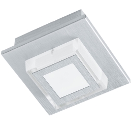 Φωτιστικό Οροφής - Πλαφονιέρα Masiano Led 94505 Silver Eglo Μέταλλο