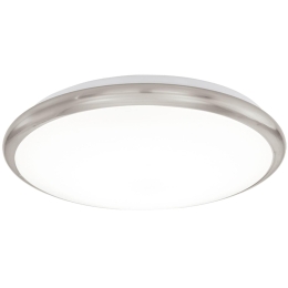 Φωτιστικό Οροφής Led Manilva 93498 White-Grey Eglo Μέταλλο,Πλαστικό