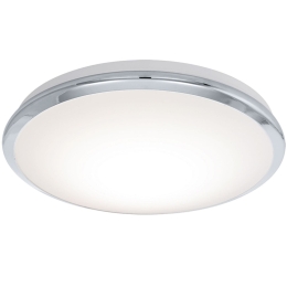 Φωτιστικό Οροφής Led Manilva 93497 White-Silver Eglo Metal, Plastic