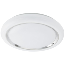 Φωτιστικό Οροφής Led Capasso 96024 White Eglo Μέταλλο,Πλαστικό