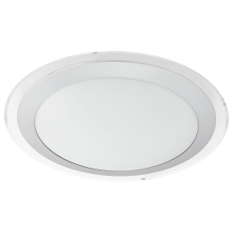 Φωτιστικό Οροφής Led Competa 1 95677 White Eglo Μέταλλο,Πλαστικό