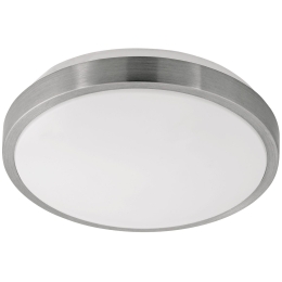 Φωτιστικό Οροφής Led Competa 1 96032 White-Silver Eglo Μέταλλο,Πλαστικό