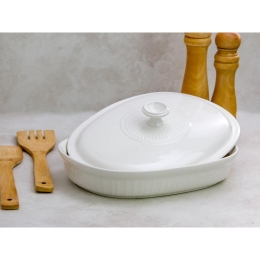 Viosarp Γάστρα Οβάλ από Πορσελάνη 28.5x22.5x11cm