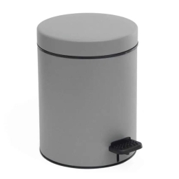 Κάδος Απορριμμάτων 3lt 03-605-163 Matt Concrete Grey Ανοξείδωτο Ατσάλι