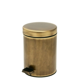 Κάδος Απορριμμάτων 3lt 03-608-002 Bronze Pam Co Ανοξείδωτο Ατσάλι